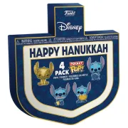 Набор подарочный Funko Pocket POP! Disney Lilo & Stitch Stitch Hanukkah Dreidel Box 4 фигурки 79952