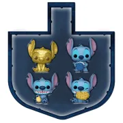 Набор подарочный Funko Pocket POP! Disney Lilo & Stitch Stitch Hanukkah Dreidel Box 4 фигурки 79952