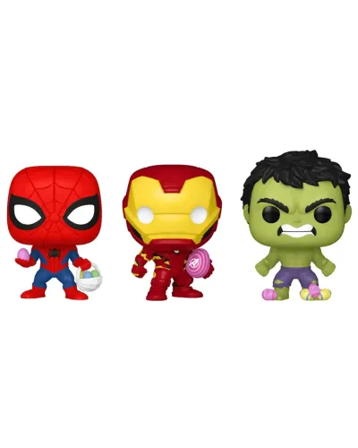 Набор подарочный Funko Pocket POP! Easter Marvel 3 фигурки 86143