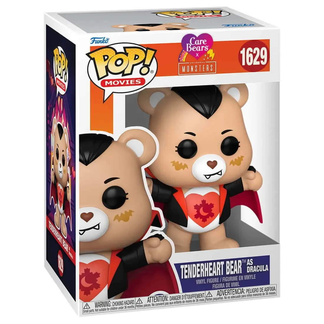 Фигурка Funko POP! Movies Care Bears X U Monsters Tenderheart Bear as Dracula (1629) 81539