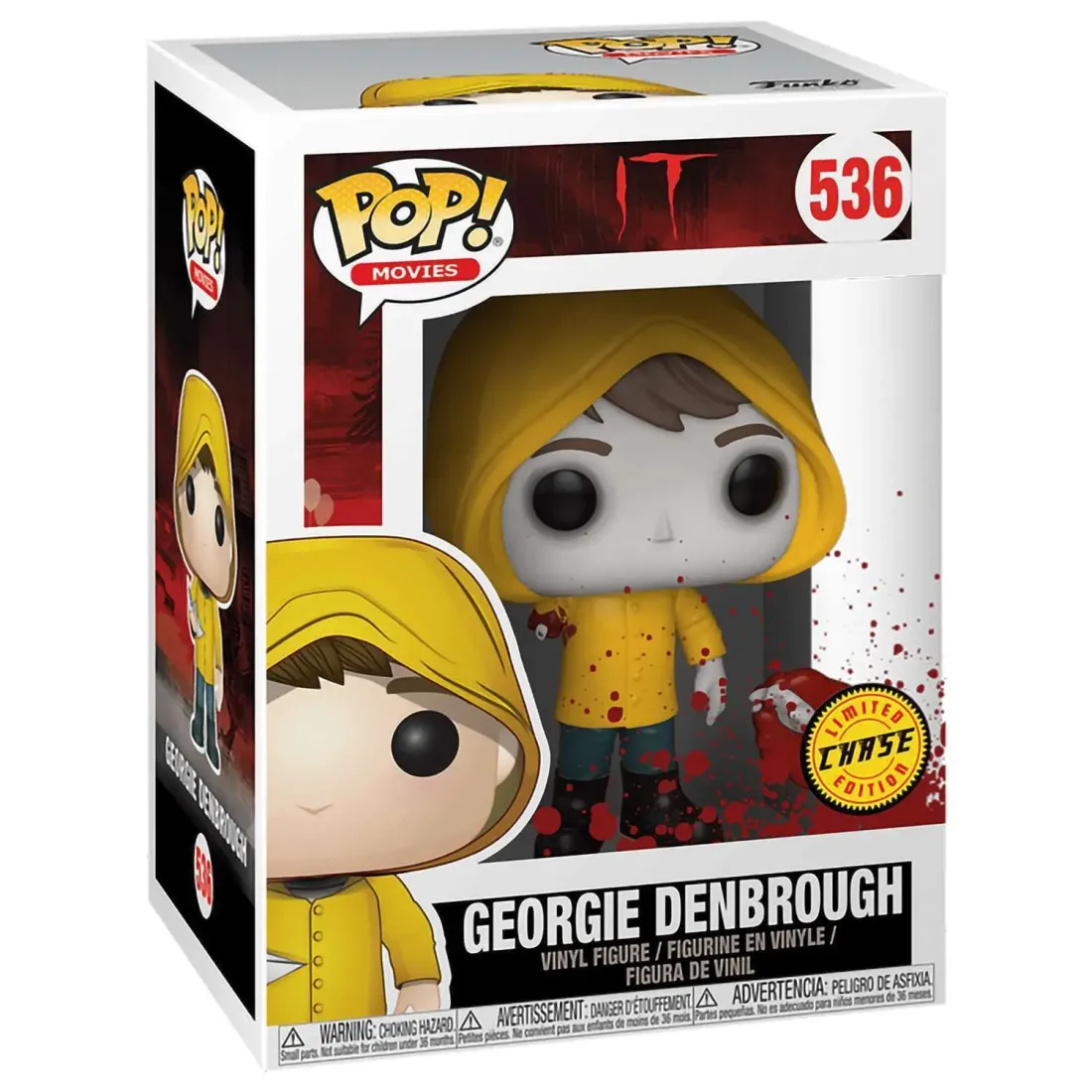 Фигурка Funko POP! Movies IT S2 Georgie Denbrough w/Boat w/Chase (536) 29520