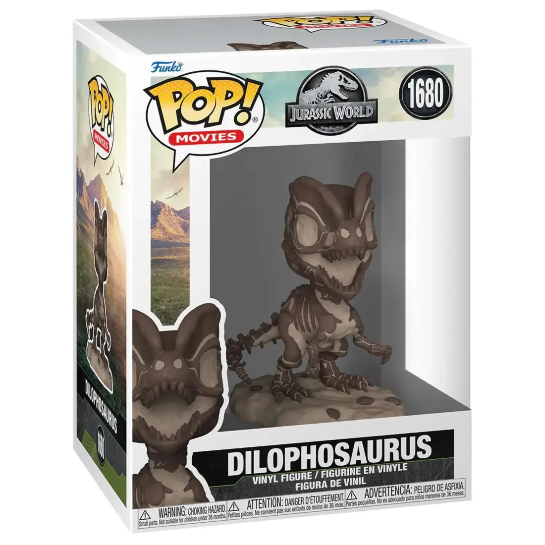 Фигурка Funko POP! Movies Jurassic World Dilophosaurus (Fossil) (1680) 80223