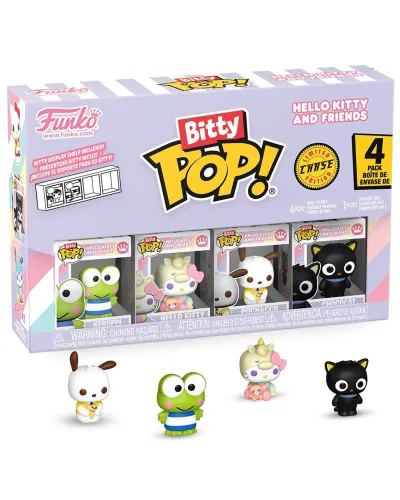 Фигурка Funko Bitty POP! Hello Kitty And Friends Keroppi+HK+Pochacco+Chase (1 of 4) 4PK 85714