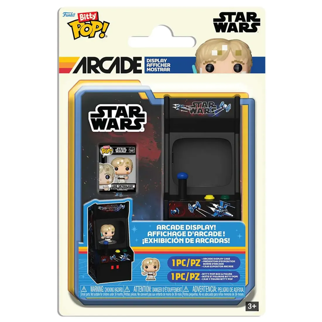 Фигурка Funko Bitty POP! Arcade Star Wars Luke Skywalker (8-Bit) 85545
