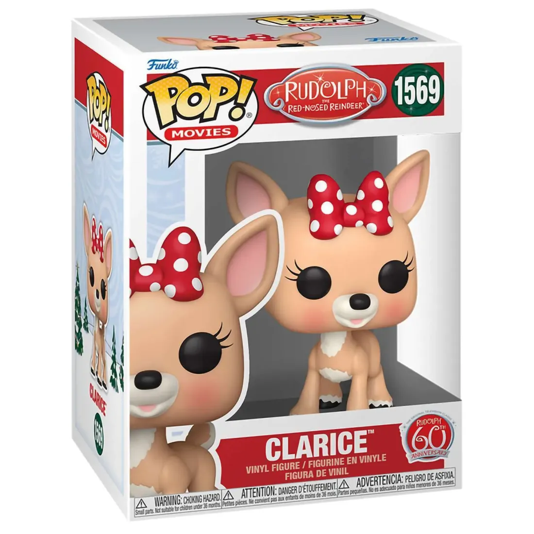 Фигурка Funko POP! Movies Rudolph 60th Clarice (1569) 81040