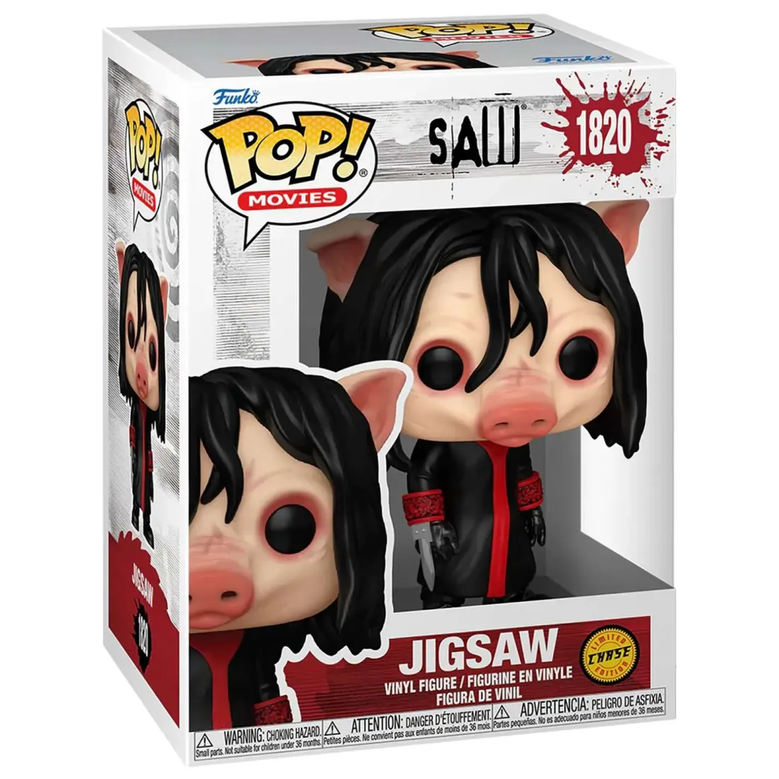 Фигурка Funko POP! Movies Saw Jigsaw w/Chase (1820) 80692