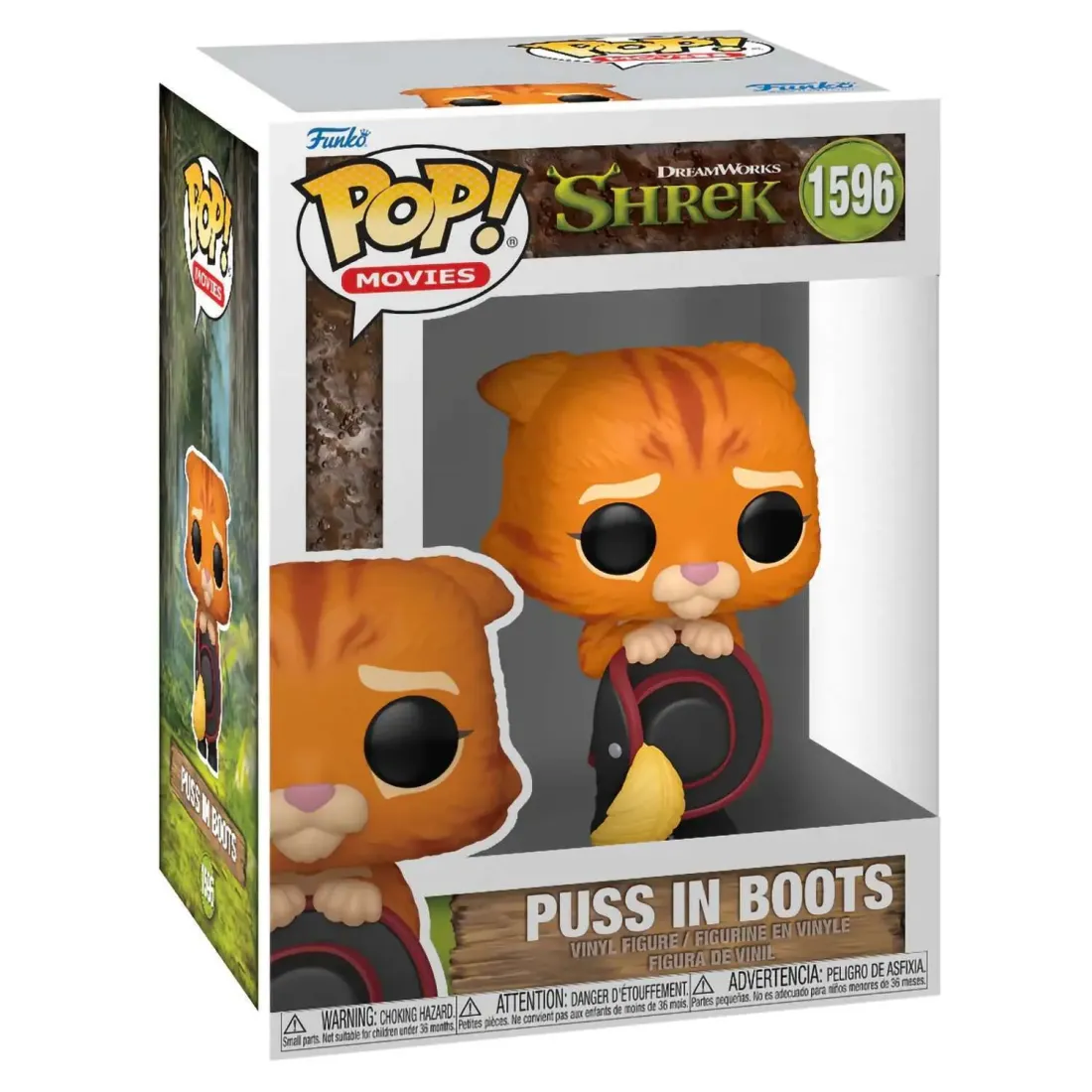 Фигурка Funko POP! Movies Shrek DW 30th Puss in Boots (1596) 81175