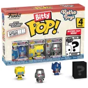 Фигурка Funko Bitty POP! Retro Toys Optimus Prime+Bumblebee+Megatron+Mystery (1 of 4) 4PK 75447