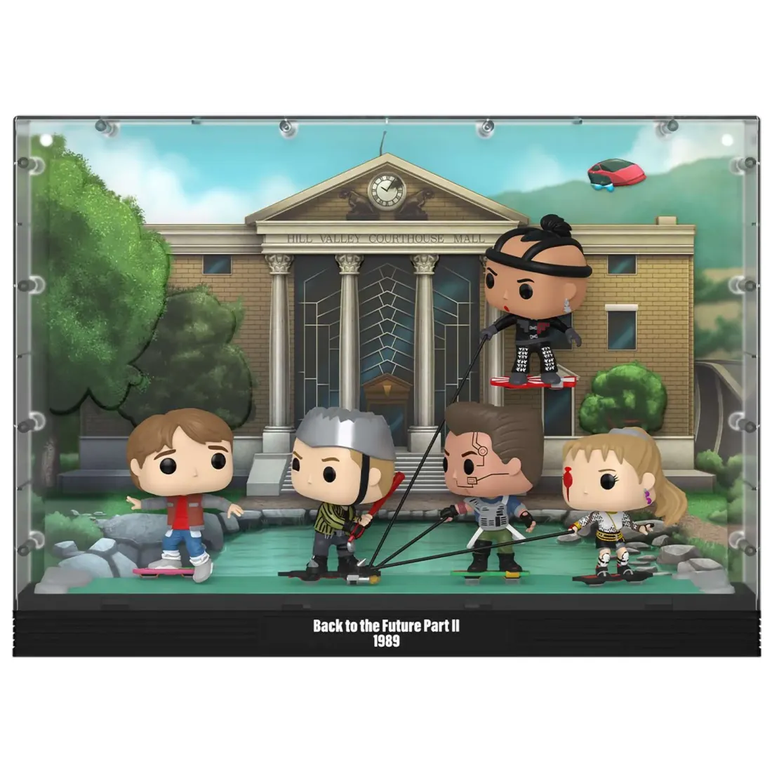 Фигурка Funko POP! Moment BTTF 2 Hoverboard Chase Marty/Griff/Data/Whitey/Spike (11) 76563