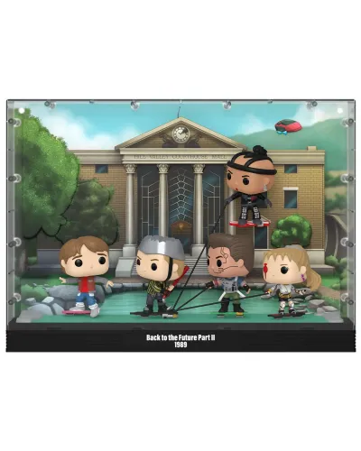 Фигурка Funko POP! Moment BTTF 2 Hoverboard Chase Marty/Griff/Data/Whitey/Spike (11) 76563