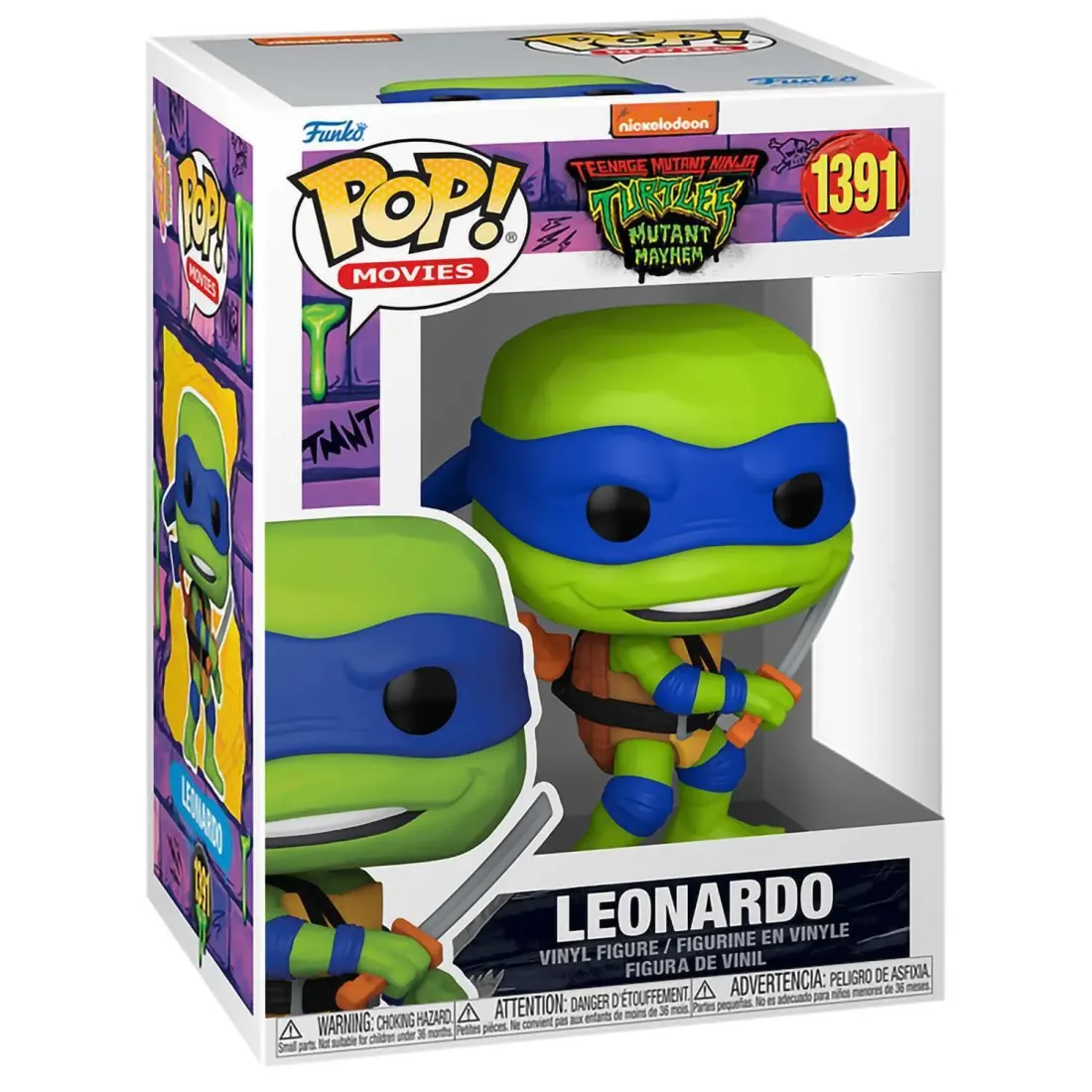 Фигурка Funko POP! Movies TMNT Mutant Mayhem Leonardo (1391) 72332