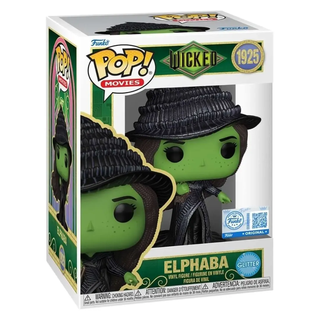 Фигурка Funko POP! Movies Wicked Part 2 Elphaba (DGLT) (Exc) (1925) 84910