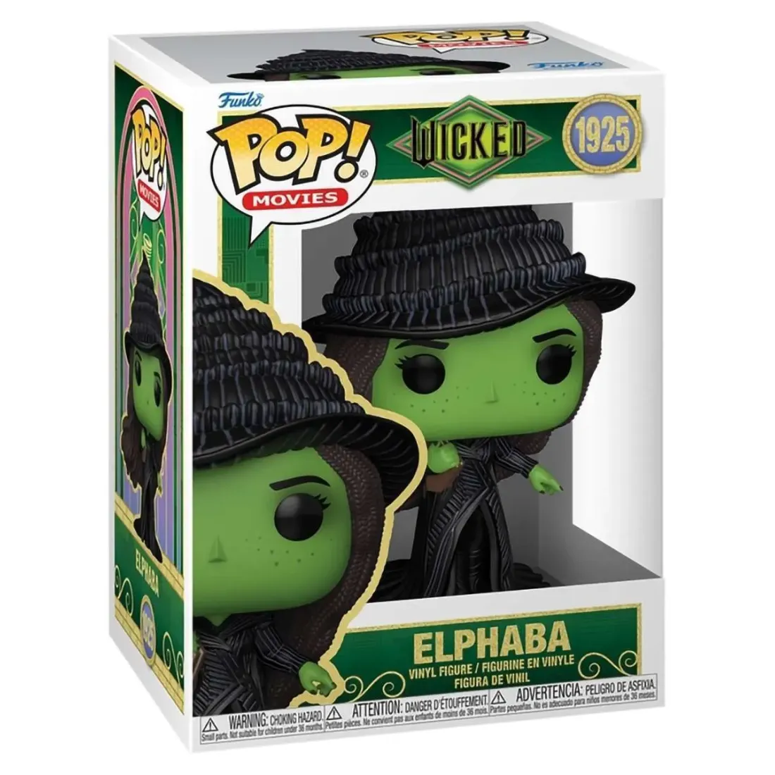 Фигурка Funko POP! Movies Wicked Part 2 Elphaba with Grimmerie (1925) 86672
