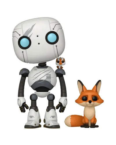 Фигурка Funko POP! Movies Wild Robot Roz with Fink & Brightbill (1794) 89381