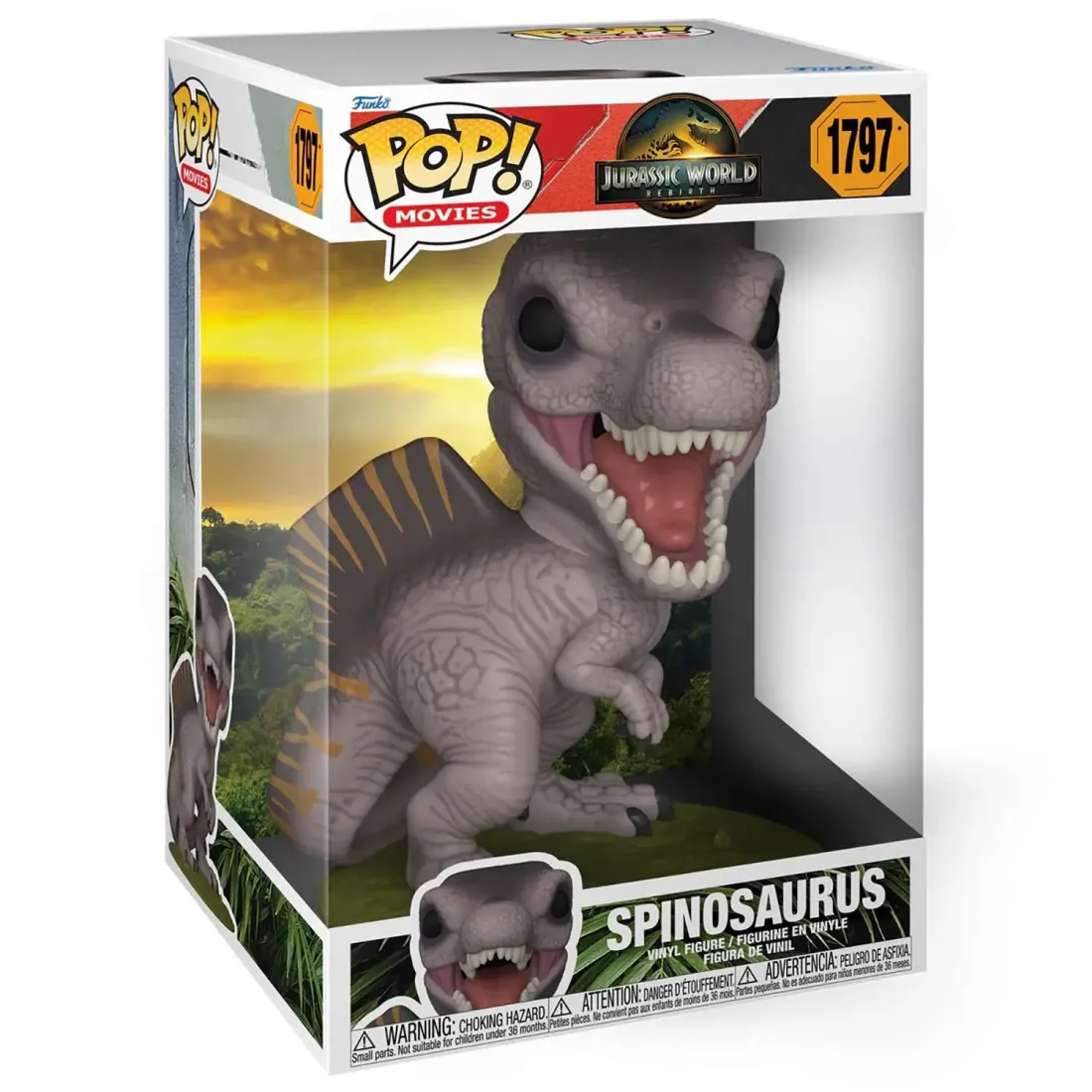Фигурка Funko POP! Movies Jurassic World Rebirth Spinosaurus 10