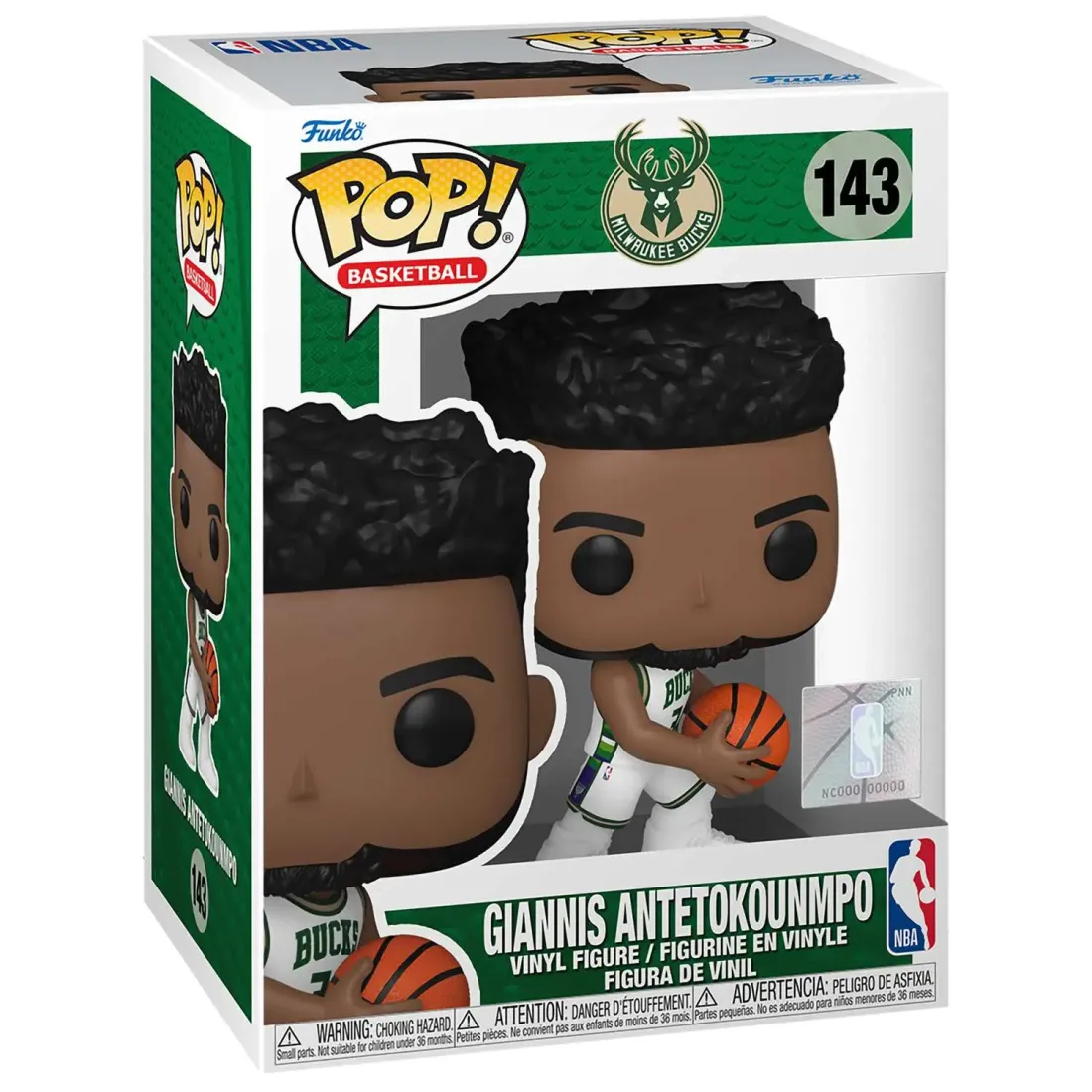 Фигурка Funko POP! NBA Bucks Giannis Antetokounmpo (CE'21) (143) 64005