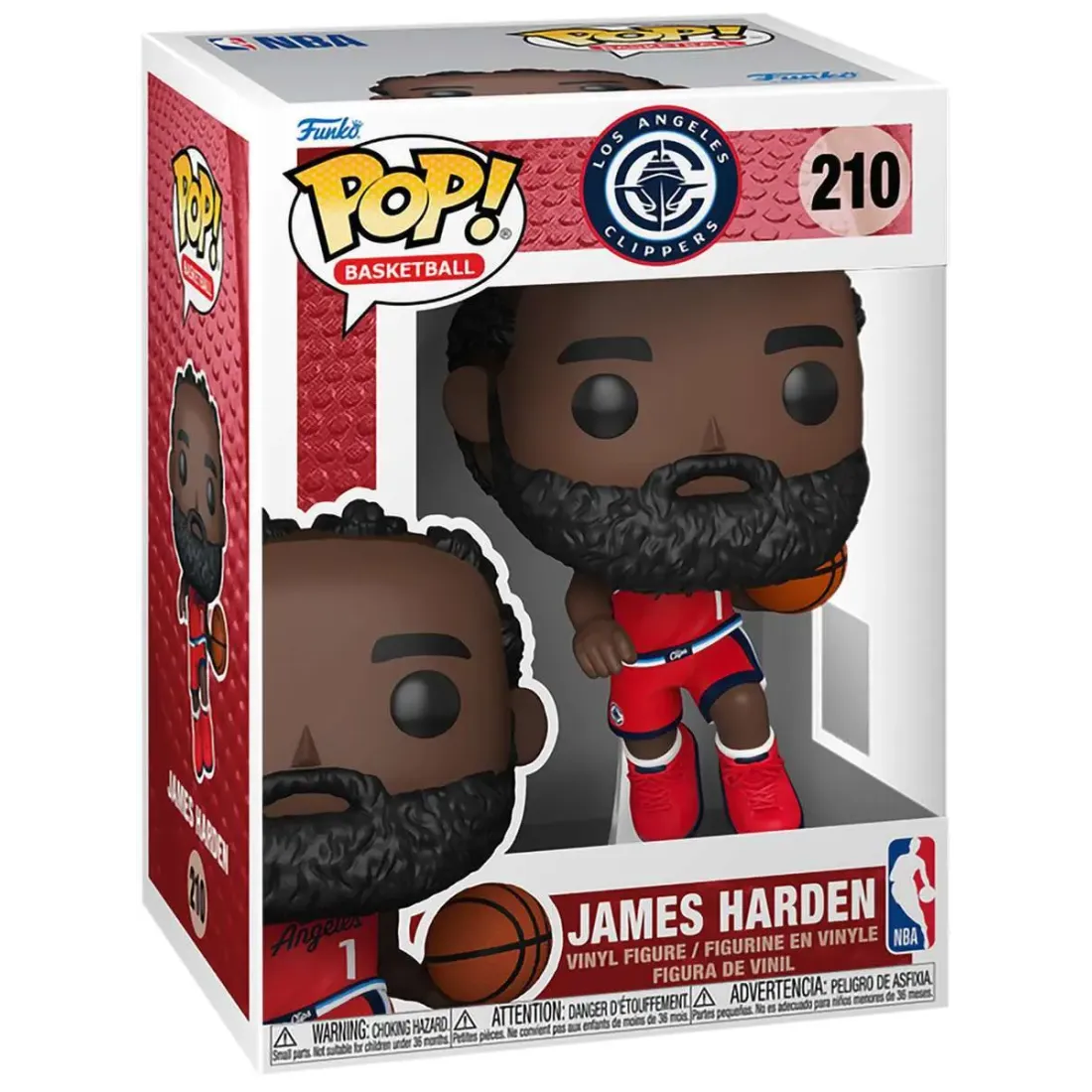 Фигурка Funko POP! NBA Clippers James Harden (210) 75118