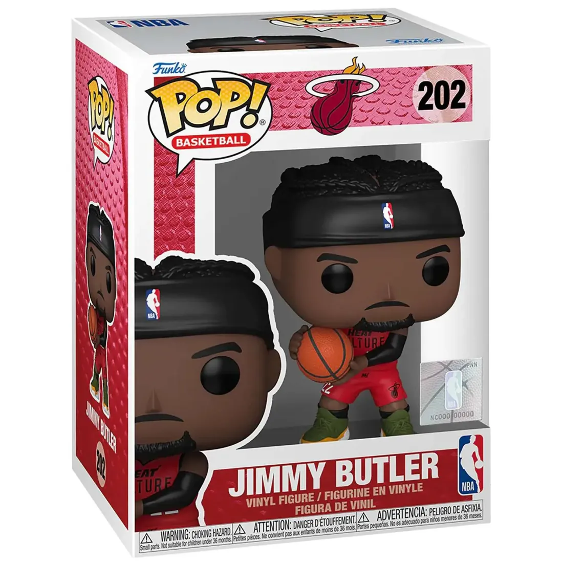 Фигурка Funko POP! NBA Heat Jimmy Butler (City Edition 24-25) (202) 83845