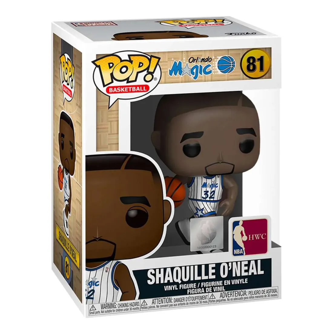 Фигурка Funko POP! NBA Legends Shaquille O'Neal (Magic home) (81) 49304