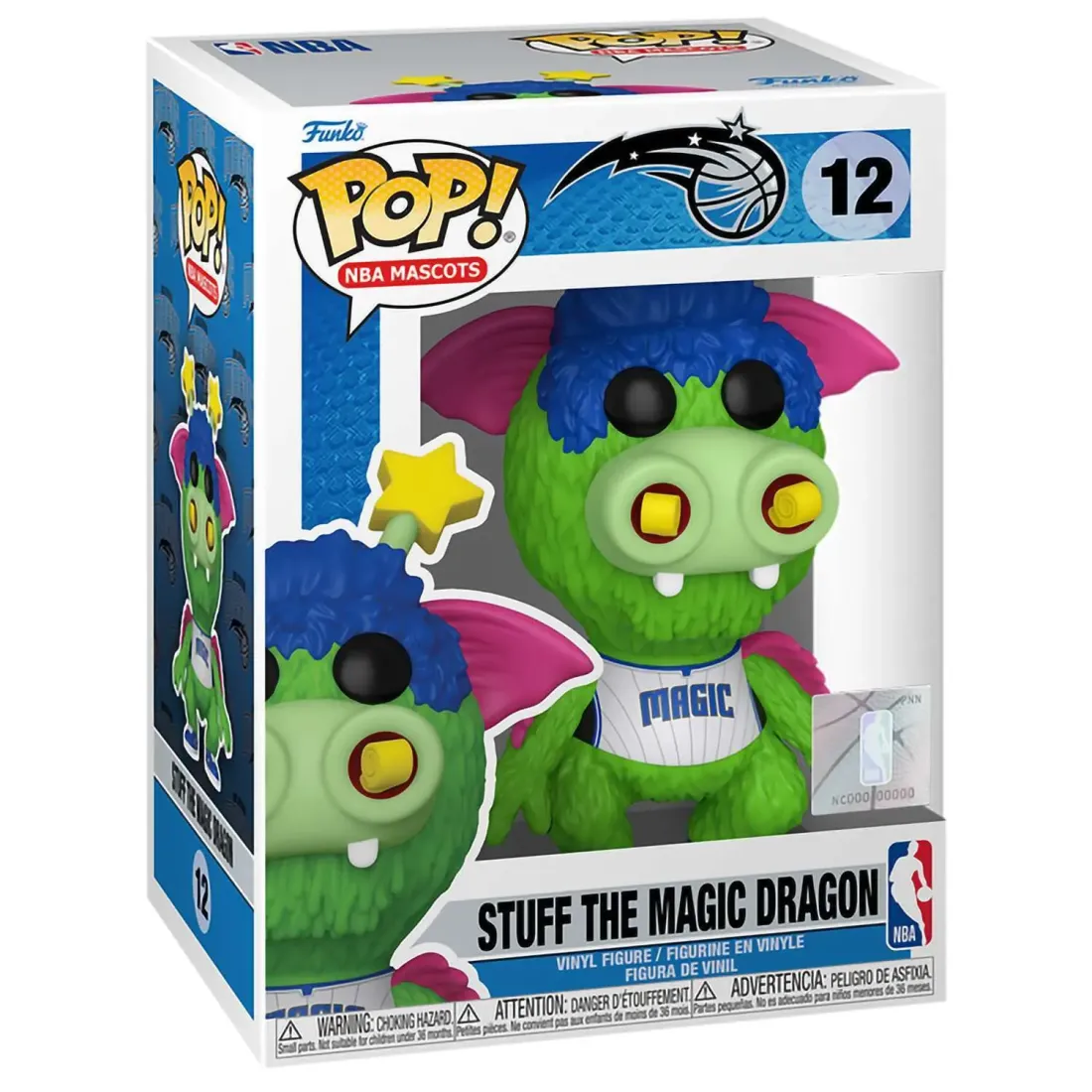 Фигурка Funko POP! NBA Mascots Orlando Stuff (12) 79630