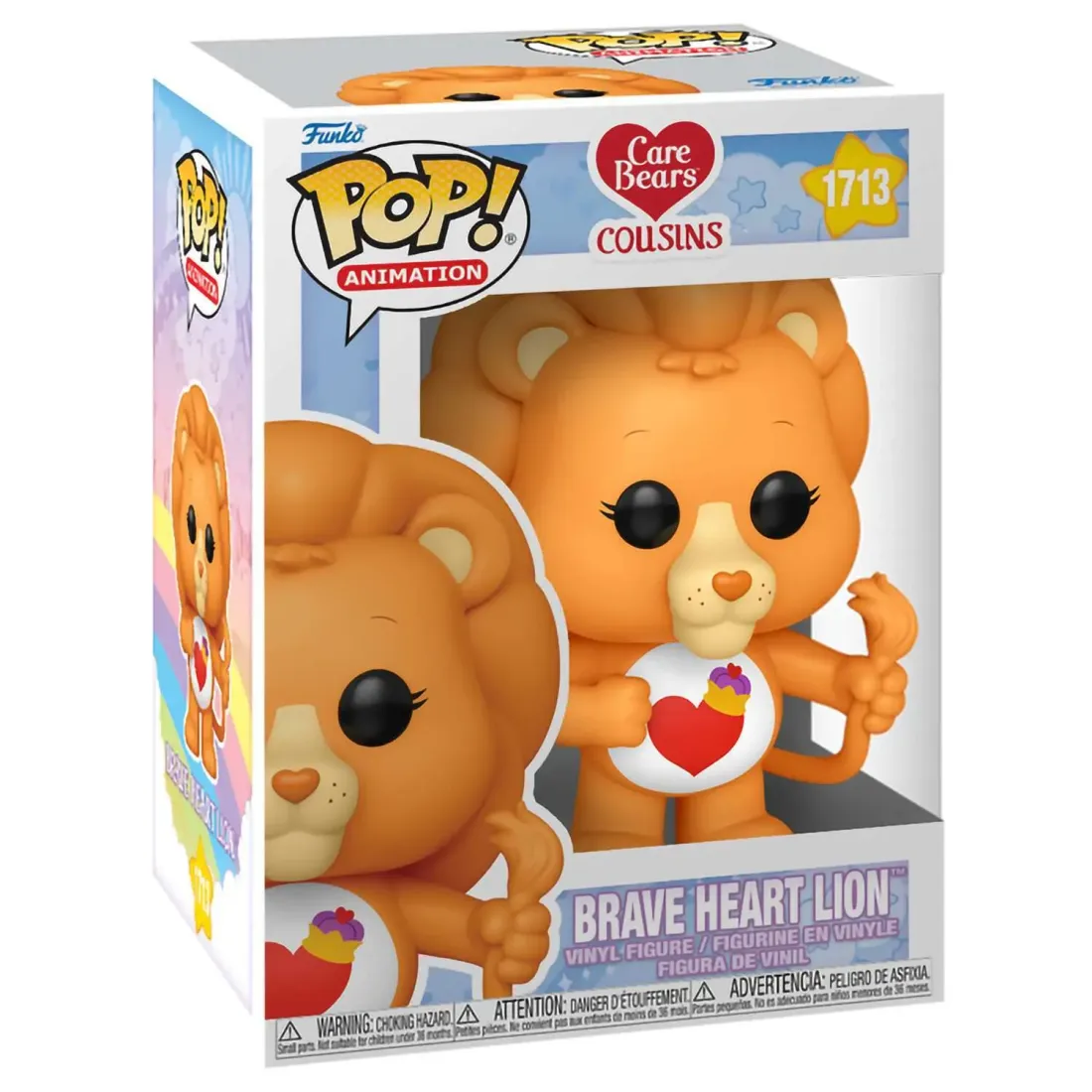 Фигурка Funko POP! Animation Care Bears Cousins Brave Heart Lion (1713) 82664