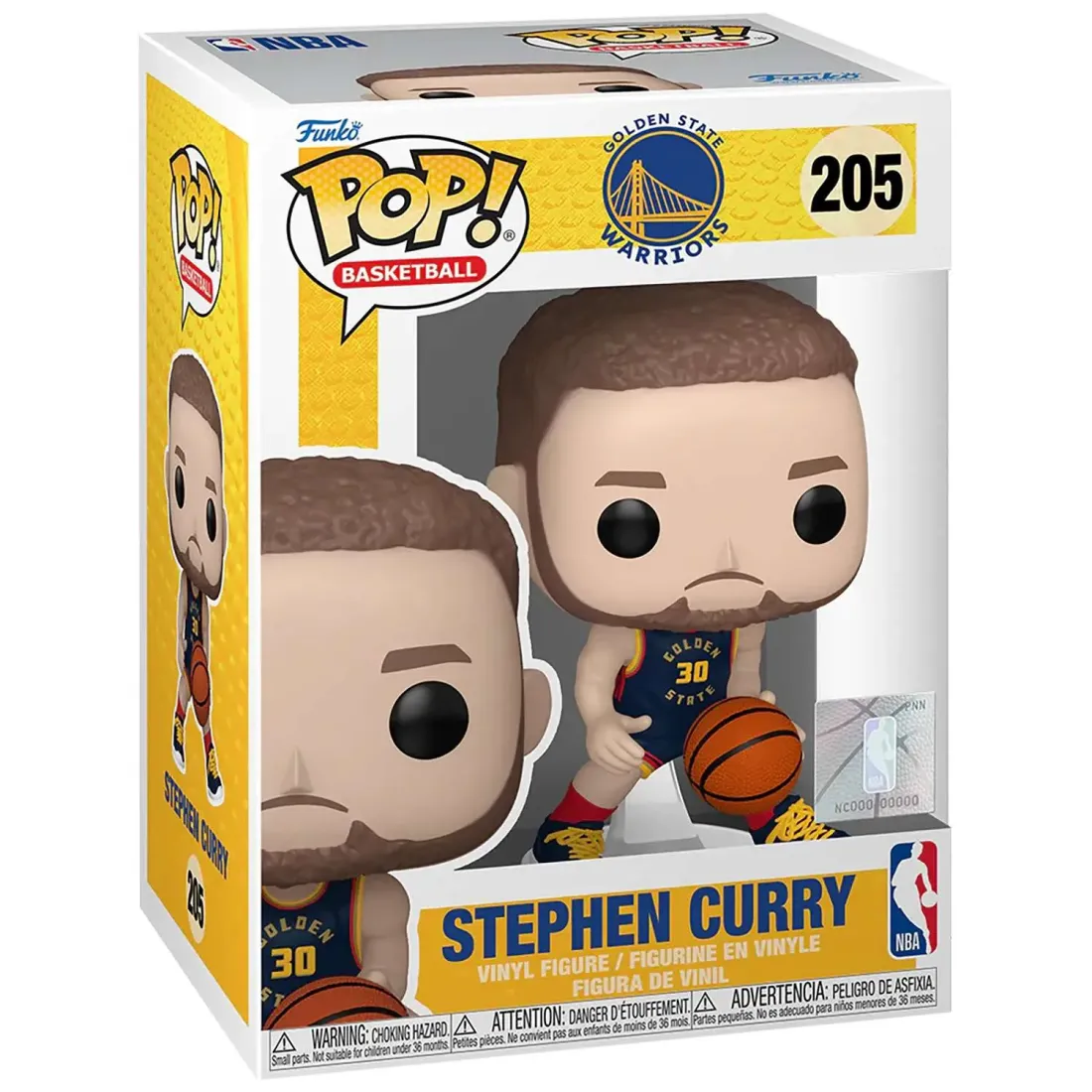Фигурка Funko POP! NBA Warriors Stephen Curry (City Edition 24-25) (205) 83848