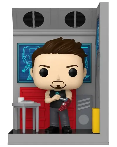 Фигурка Funko POP! Nooks Marvel Iron Man Tony Stark In His Workshop 86244