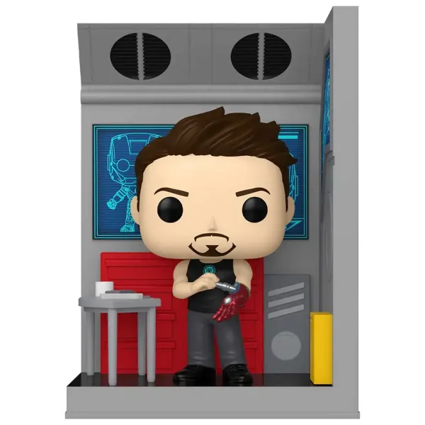 Фигурка Funko POP! Nooks Marvel Iron Man Tony Stark In His Workshop 86244