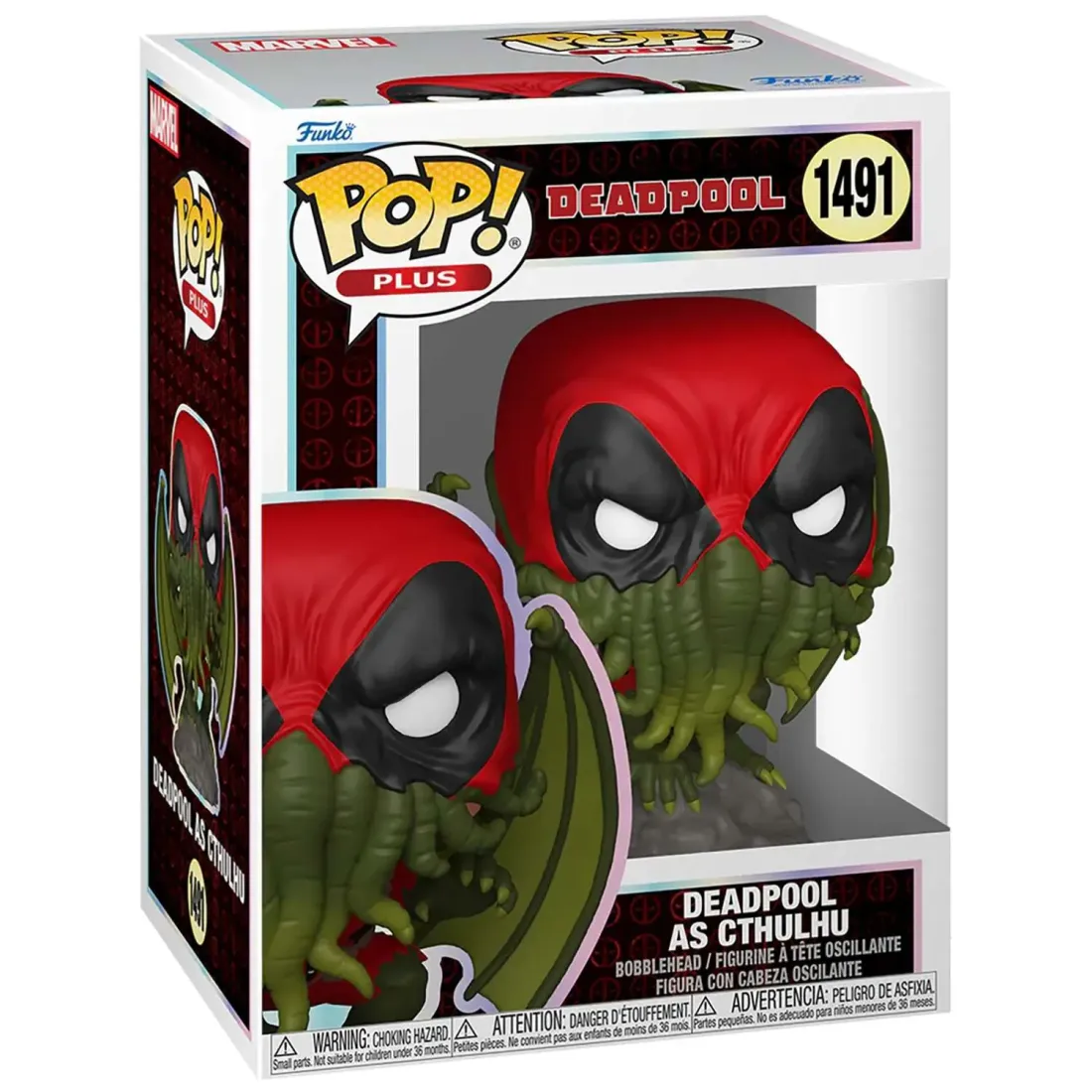 Фигурка Funko POP! Plus Bobble Marvel Deadpool Lit Cls Deadpool As Cthulhu (1491) 83984