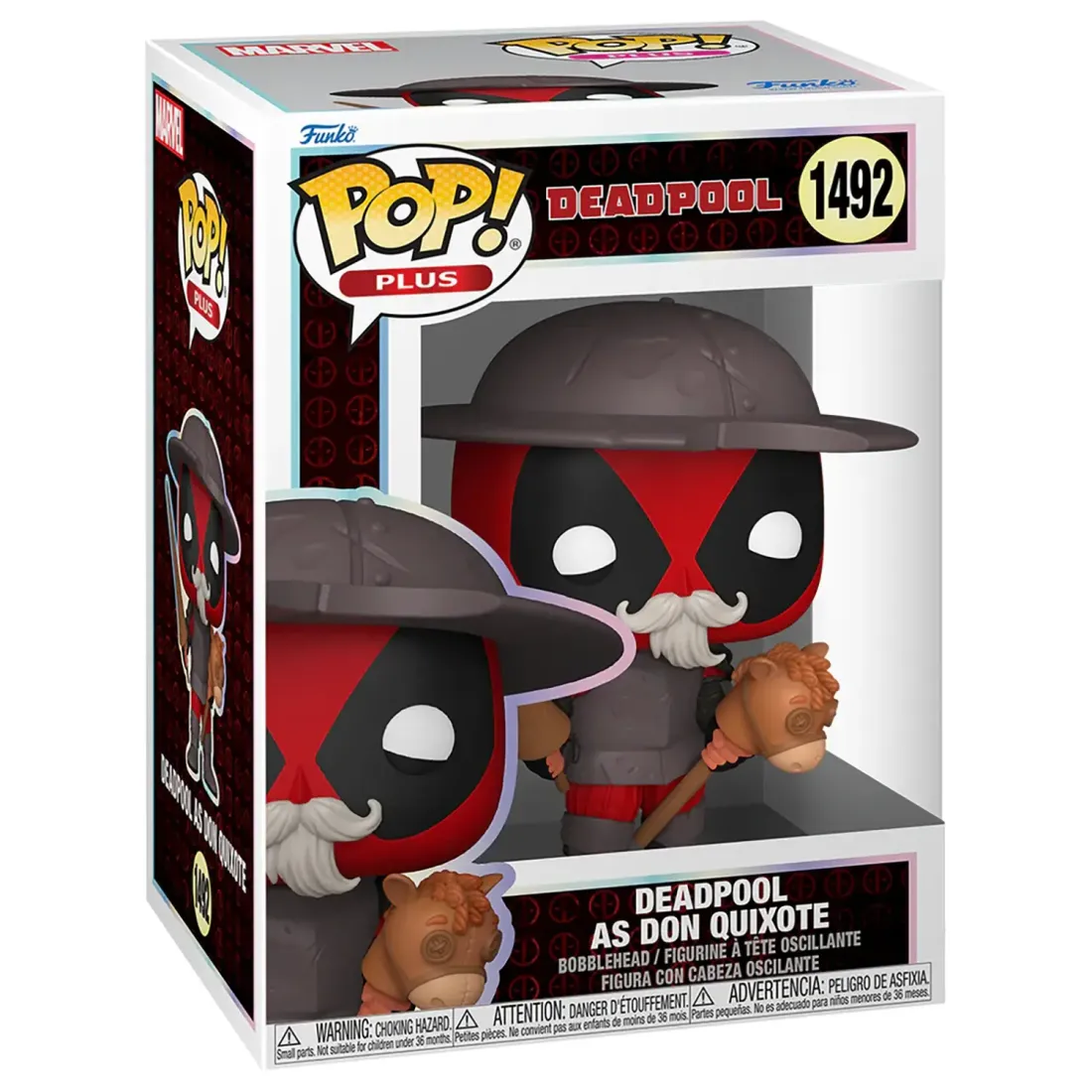 Фигурка Funko POP! Plus Bobble Marvel Deadpool Lit Cls Deadpool As Don Quixote (1492) 83985