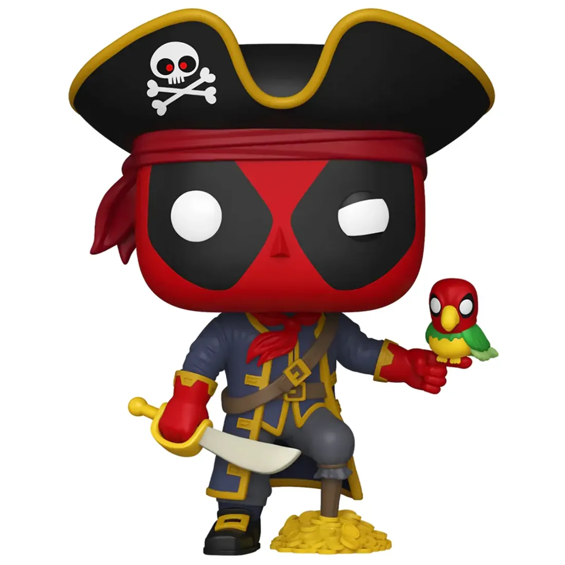 Фигурка Funko POP! Plus Bobble Marvel Deadpool Lit Cls Deadpool As Long John Silver (1493) 83986