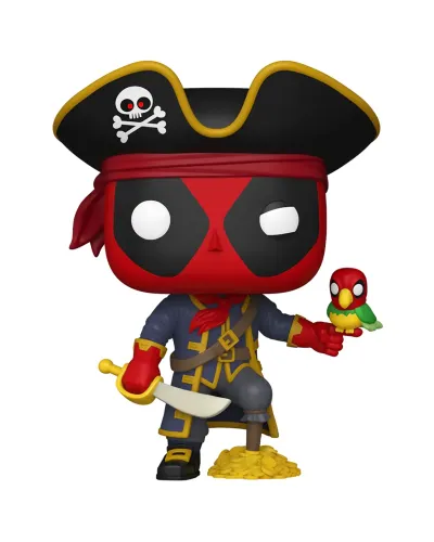 Фигурка Funko POP! Plus Bobble Marvel Deadpool Lit Cls Deadpool As Long John Silver (1493) 83986