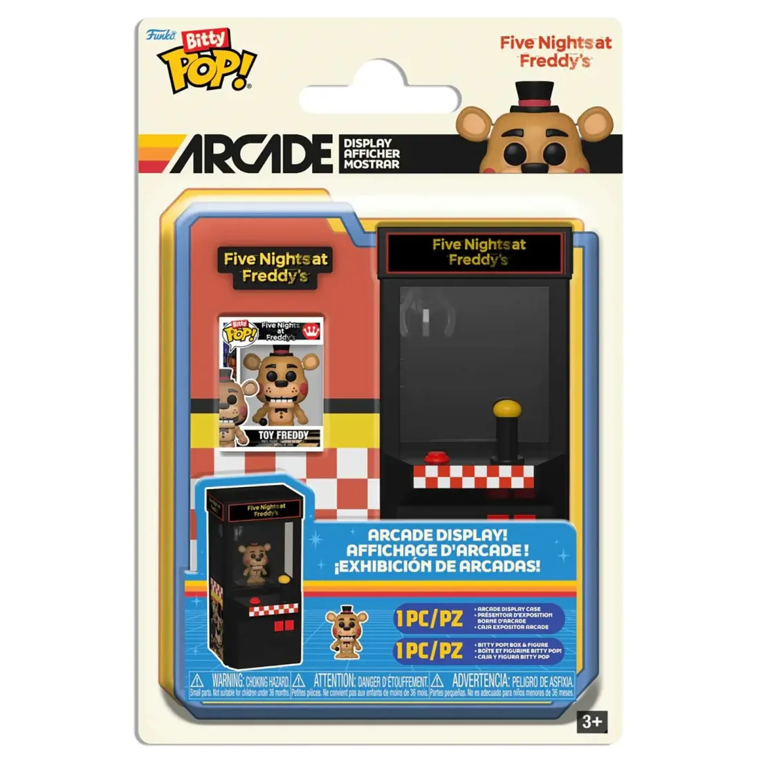 Фигурка Funko Bitty POP! Arcade FNAF Toy Freddy 85251