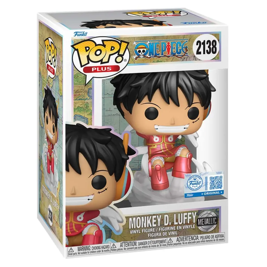 Фигурка Funko POP! Plus One Piece Monkey D. Luffy (Egghead Arc) (MT) (Exc) (2138) 88299