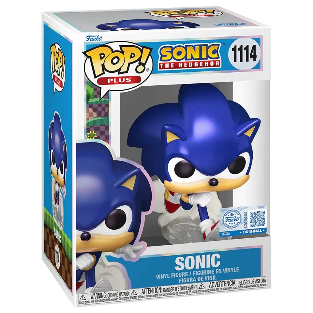 Фигурка Funko POP! Plus Sonic the Hedgehog Sonic (PRL) (Exc) (1114) 87228