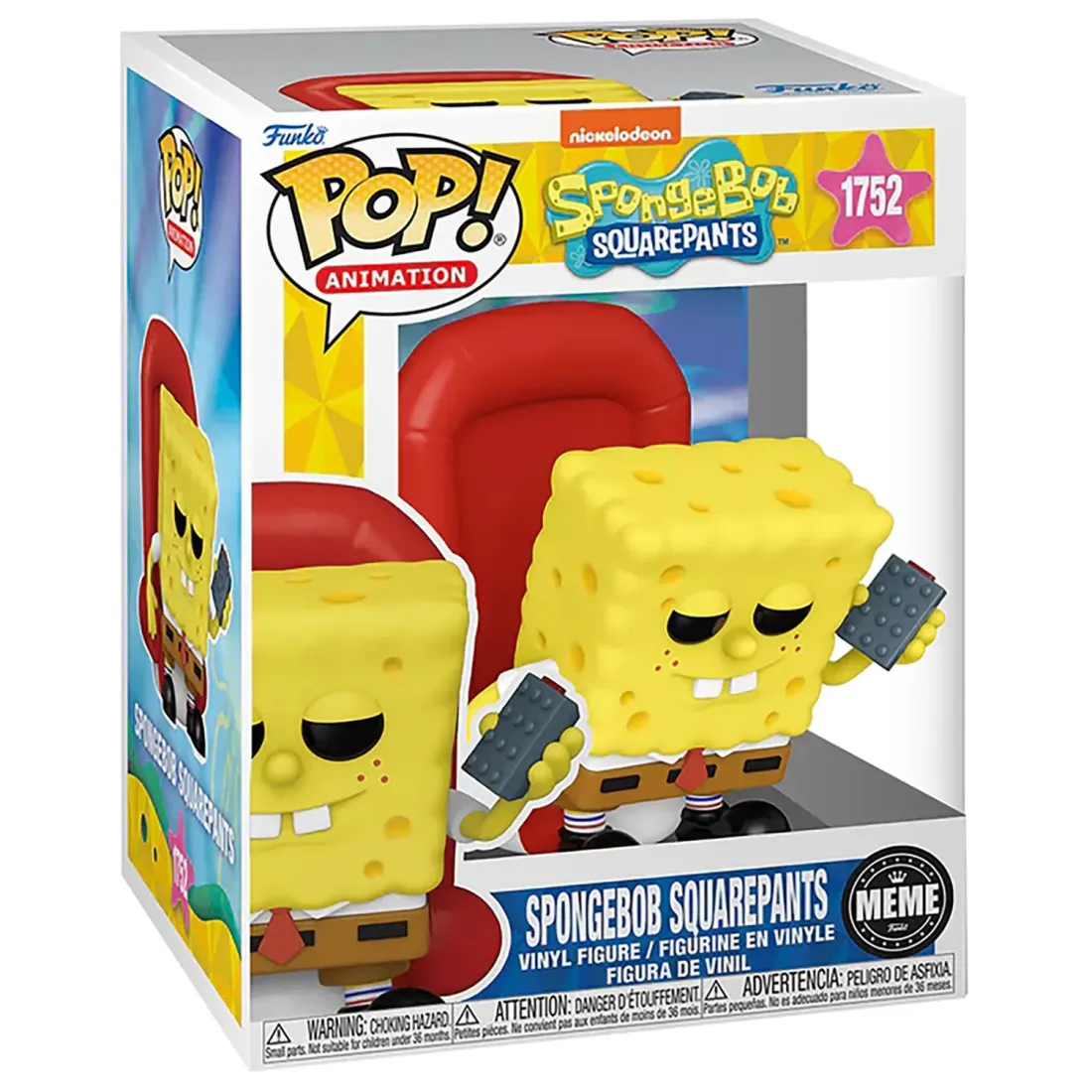 Фигурка Funko POP! Premium Meme S1 Spongebob SquarePants Spongebob SquarePants​ (1752) 81071