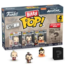 Фигурка Funko Bitty POP! Avatar The Last Airbender Iroh+Admiral+Firelord+Mystery (1 of 4) PK 73058