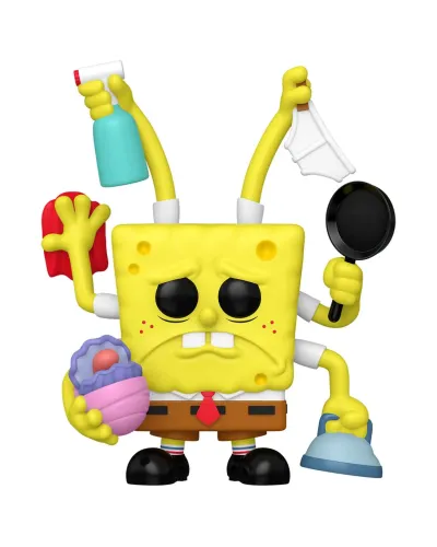 Фигурка Funko POP! Premium Animation Spongebob SquarePants Spongebob Cleaning SDCC25(Exc)(2001)87948