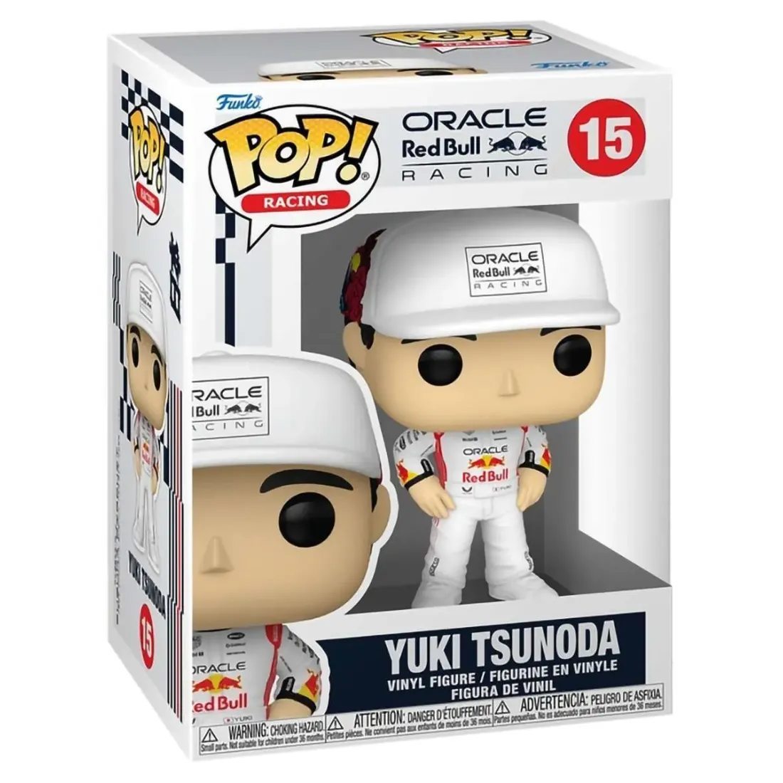 Фигурка Funko POP! Racing F1 Oracle RedBull Racing Yuki Tsunoda (15) 88549