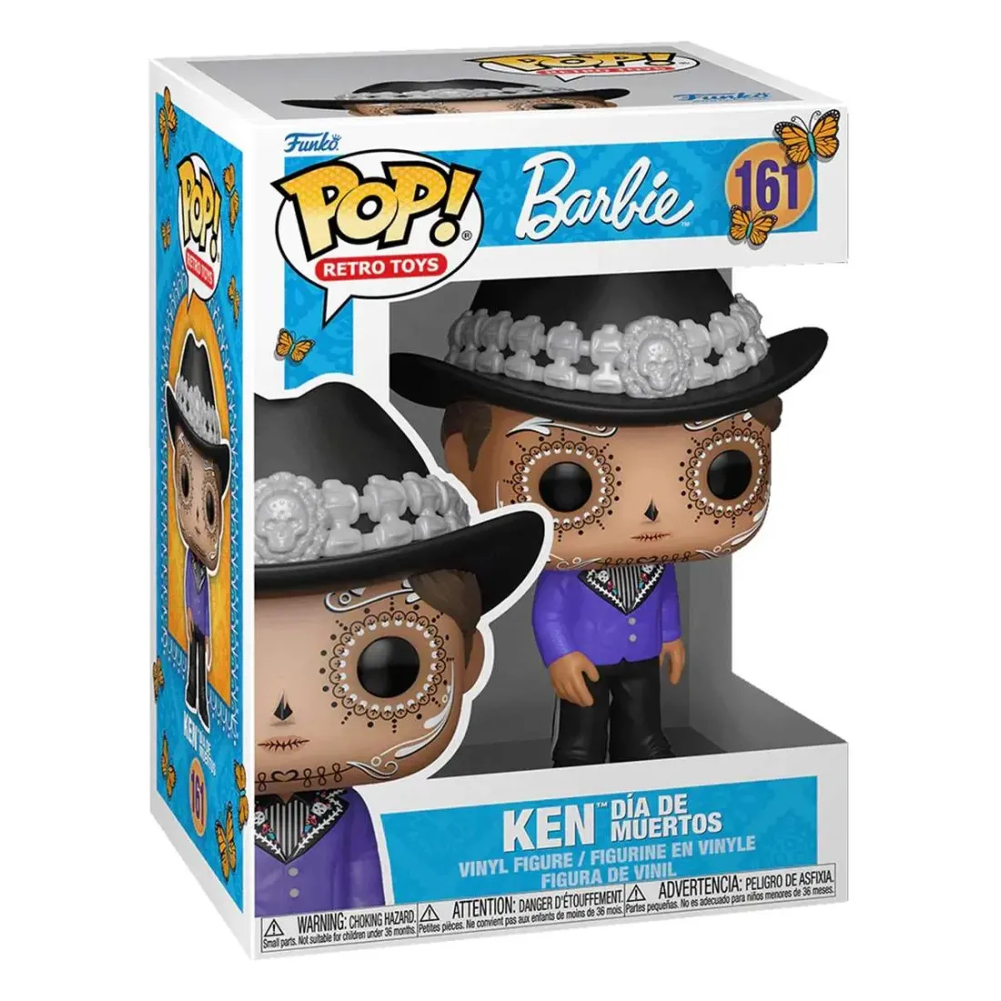 Фигурка Funko POP! Retro Toys Barbie Ken Dia de Muertos (161) 86574