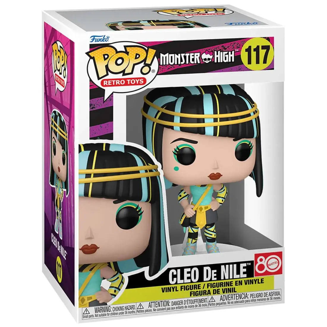 Фигурка Funko POP! Retro Toys Monster High Cleo De Nile (117) 67429