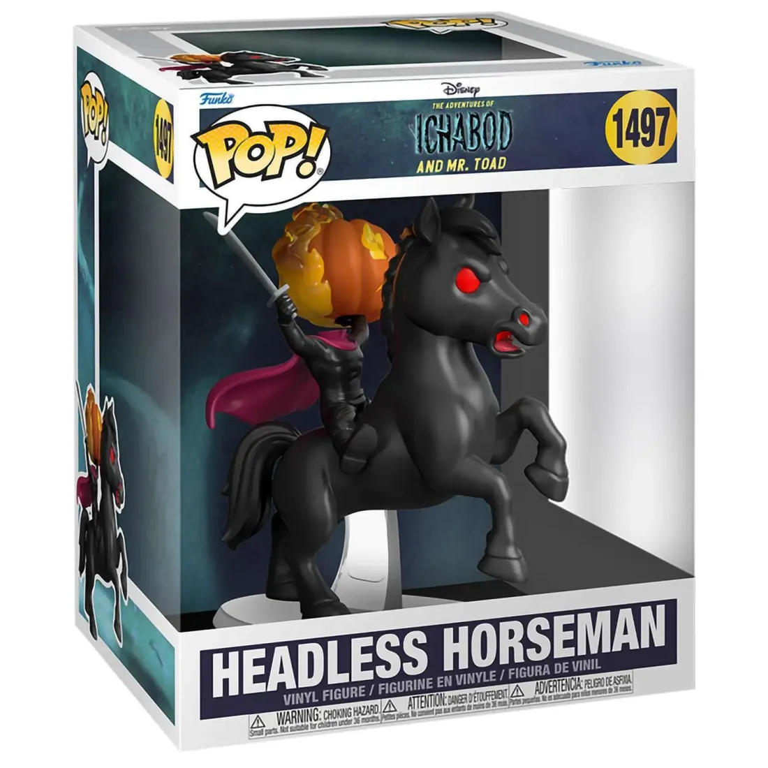 Фигурка Funko POP! Rides Disney The Adventures of Ichabod and Mr. Toad Headless Horseman (1497)80994