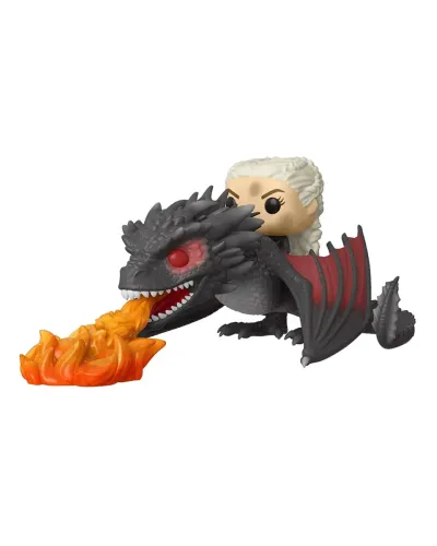 Фигурка Funko POP! Rides Game of Thrones Daenerys on Fiery Drogon (68) 45338