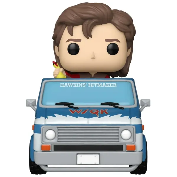Фигурка Funko POP! Rides Stranger Things S5 Steve with The Squawk Van (Exc) (138) 88958