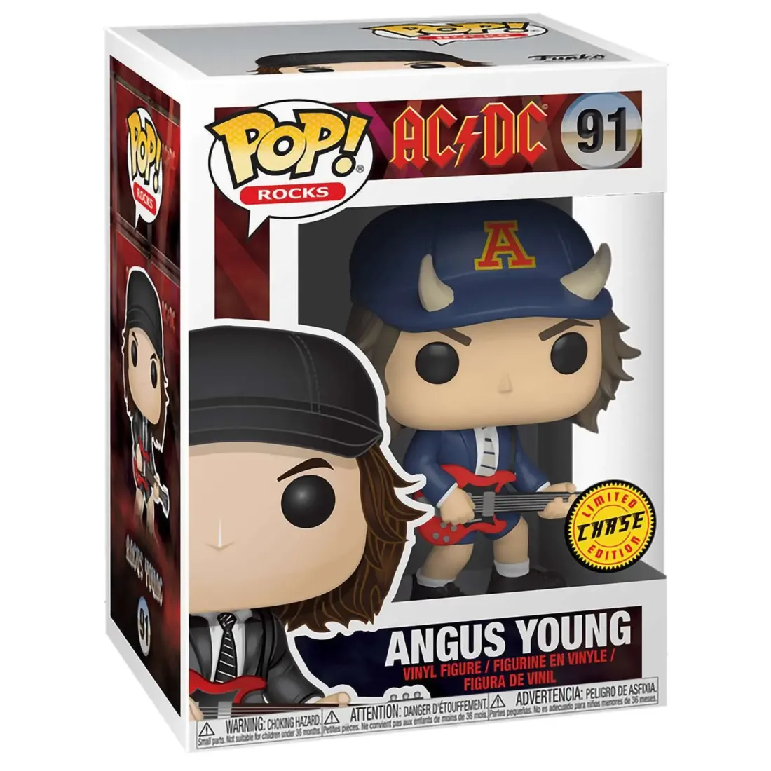 Фигурка Funko POP! Rocks AC/DC Angus Young w/Chase (91) 36318