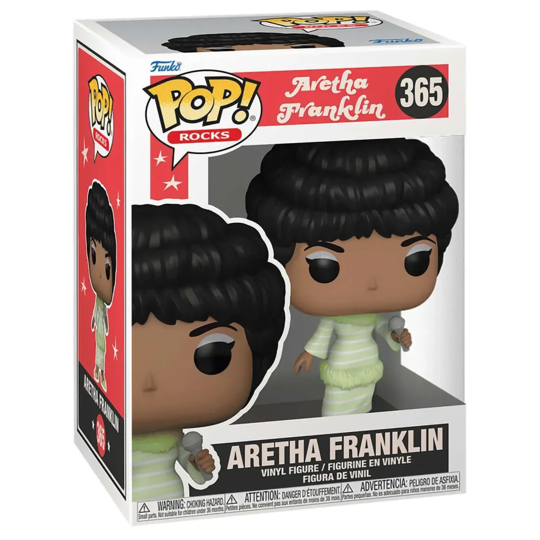 Фигурка Funko POP! Rocks Aretha Franklin Aretha Franklin (Green Dress) (365) 67452