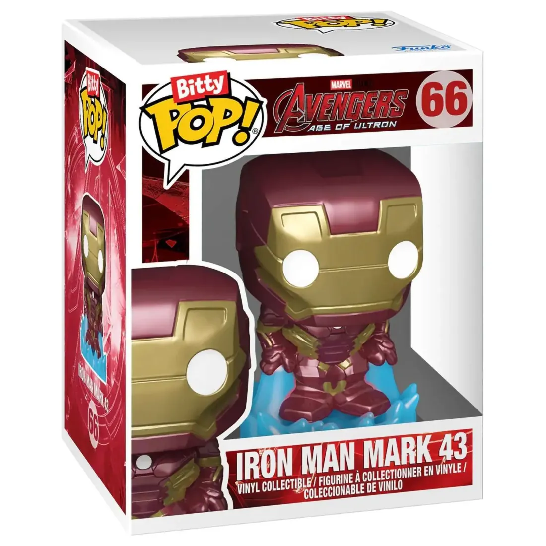 Фигурка Funko Bitty POP! Bitty Bot Marvel Infinity Saga Hulkbuster with Iron Man 83645