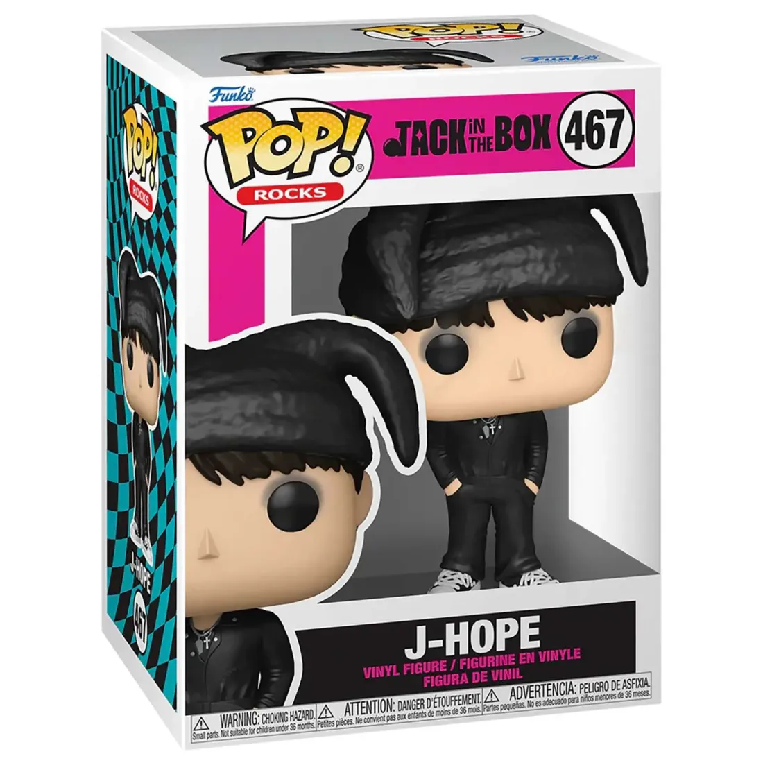 Фигурка Funko POP! Rocks BTS Jack in the Box J-Hope (More) (467) 86342