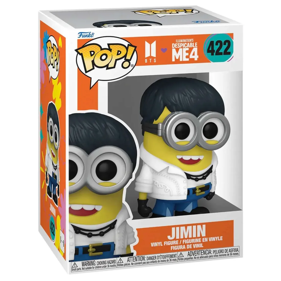 Фигурка Funko POP! Rocks BTS X Despicable Me 4 Jimin (422) 85964