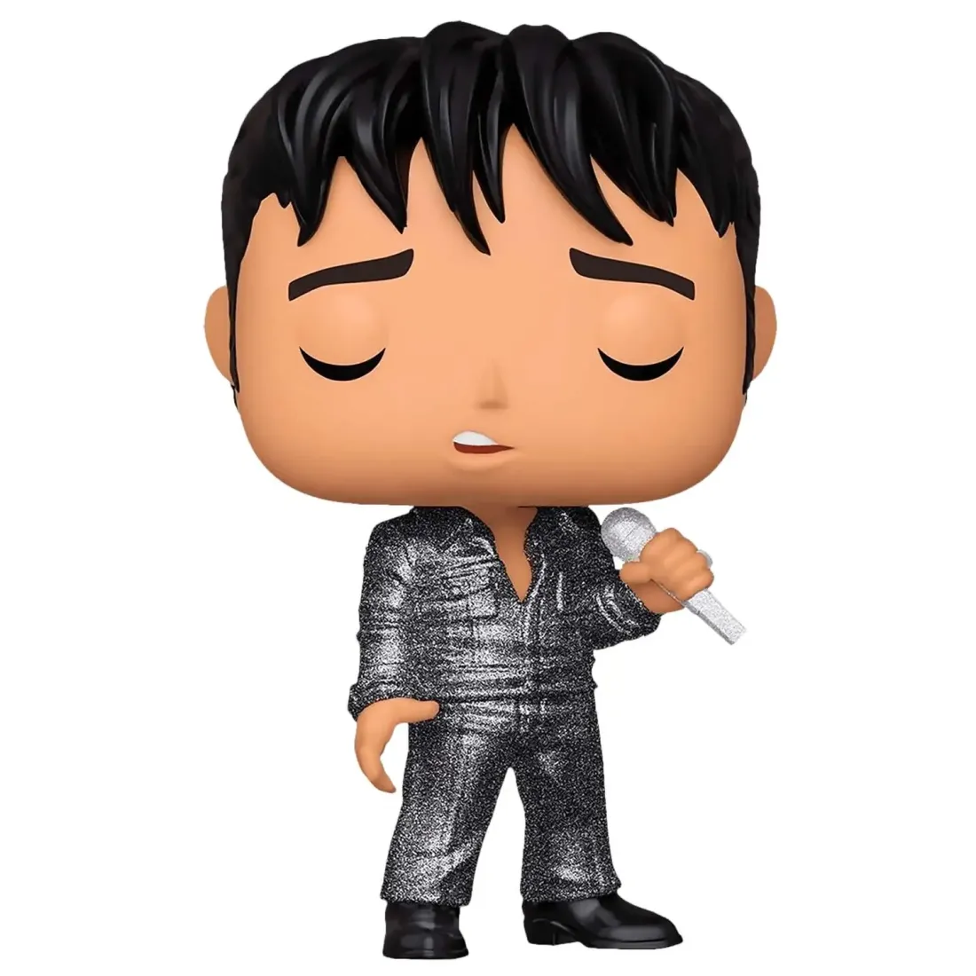 Фигурка Funko POP! Rocks Elvis Presley Elvis '68 Comeback Special (DGLT) (Exc) (188) 36650